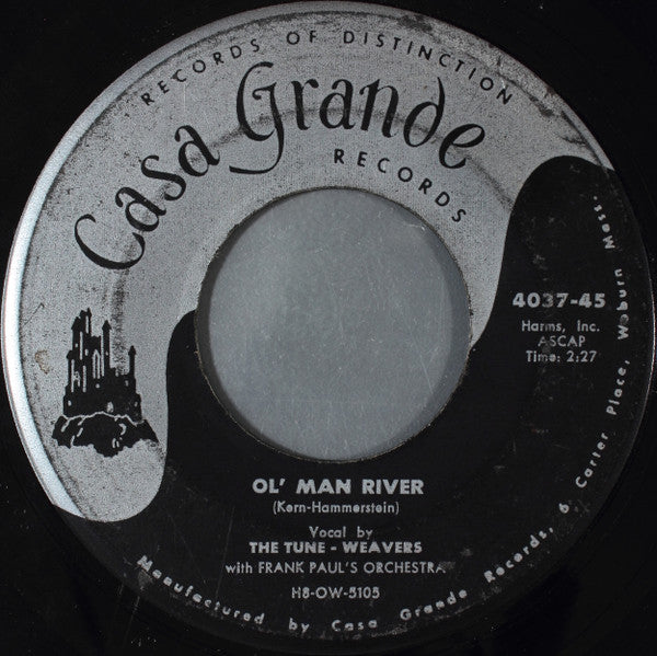 The Tune-Weavers* With Frank Paul's Orchestra : Happy, Happy Birthday Baby / Ol' Man River (7")