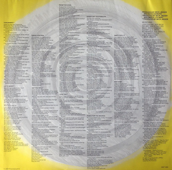 Mick Jagger : Primitive Cool (LP, Album)
