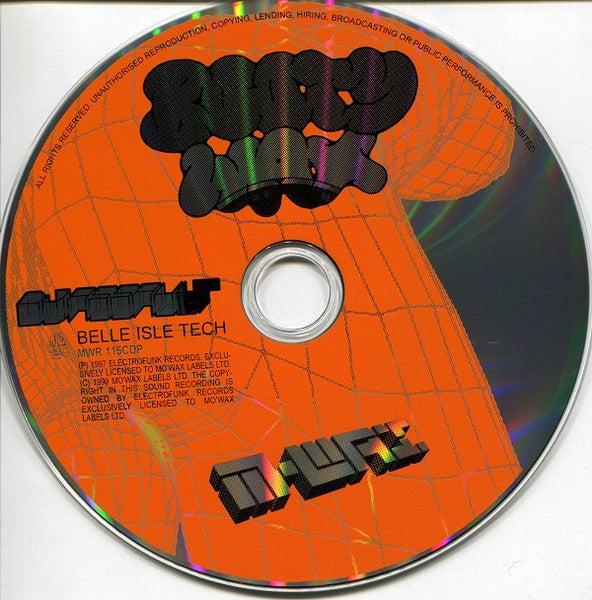 DJ Assault : Belle Isle Tech (CD, Mixed, Promo)