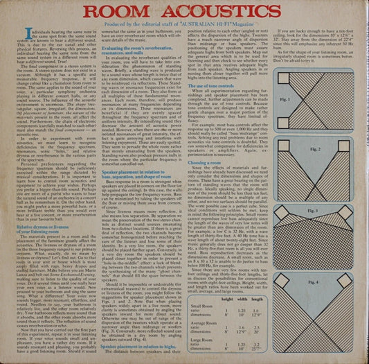 No Artist : Australian Hi-Fi Stereo Check-out Record (LP, Gat)