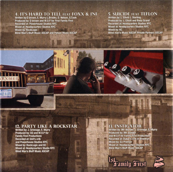 M.O.P. : St. Marxmen (CD, Comp, Mixtape)