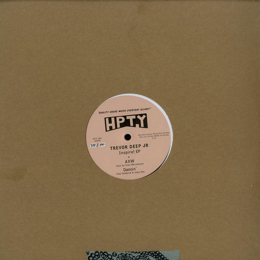 Trevor Deep Jr* : Inspire! EP (12", EP, Ltd, Num)