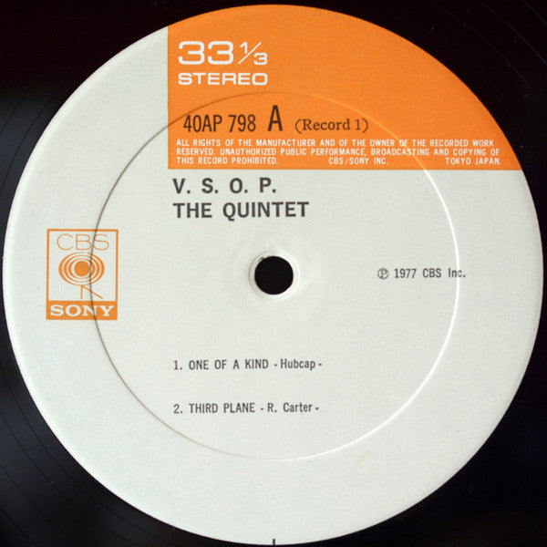 V.S.O.P.* : The Quintet (2xLP, Album, Gat)