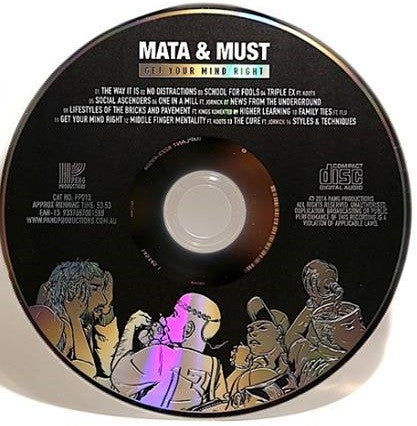 Mata & Must : Get Your Mind Right (CD, Album)