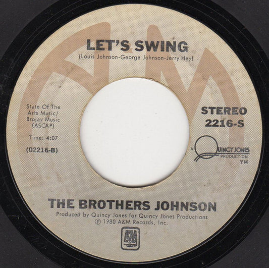 The Brothers Johnson* : Stomp! (7", Styrene, Ter)