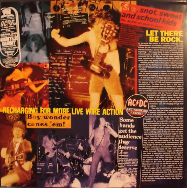 AC/DC : Let There Be Rock (LP, Album, RE, RM, 180)