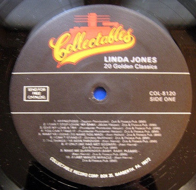 Linda Jones : Golden Classics (LP, Comp, Bar)