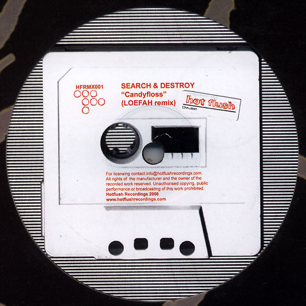 Toasty / Search & Destroy (2) : The Knowledge / Candyfloss (Remixes) (12")