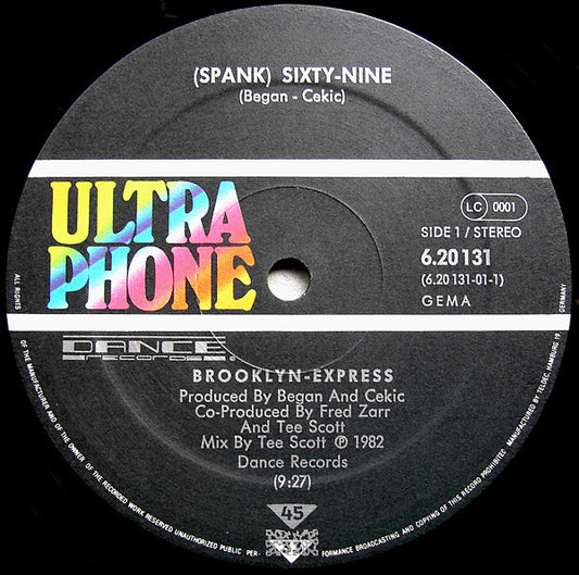 Brooklyn Express : (Spank) Sixty-Nine / Change Position 88 (12")