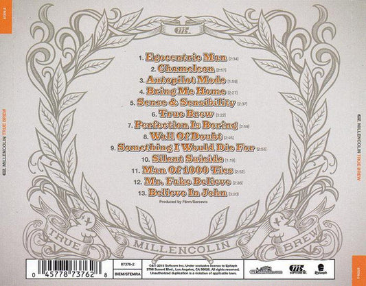 Millencolin : True Brew (CD, Album)