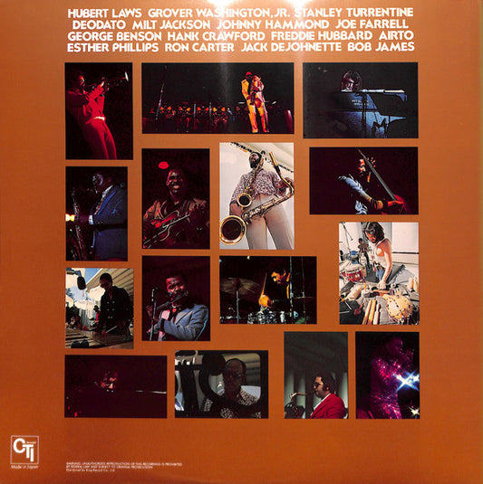 CTI All-Stars : CTI Summer Jazz At The Hollywood Bowl Live One (LP, Album, Gat)
