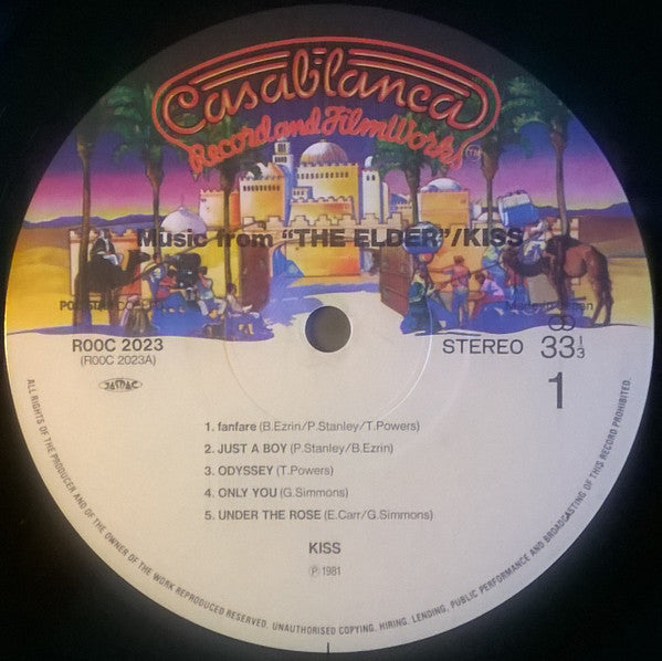 Kiss : (Music From) The Elder (LP, Album, RE)