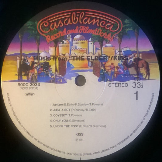 Kiss : (Music From) The Elder (LP, Album, RE)