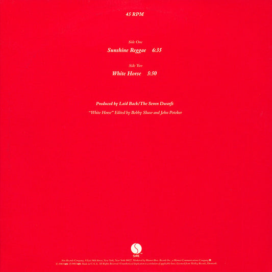 Laid Back : Sunshine Reggae / White Horse (12", Maxi)