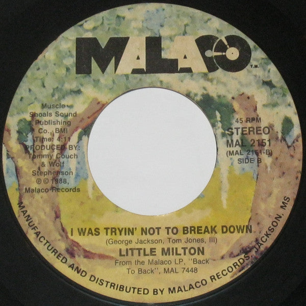 Little Milton : I Don't Believe In Ghosts (7", Single, Styrene)