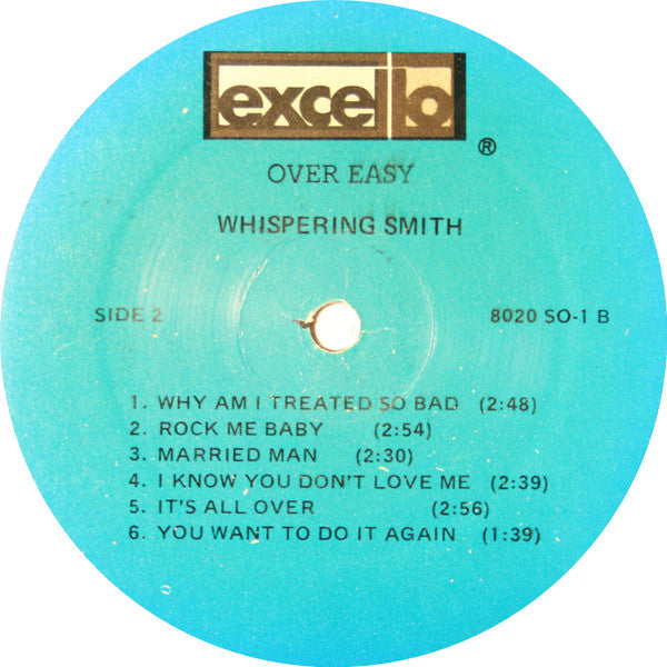Whispering Smith : Over Easy (LP, Album, RE)