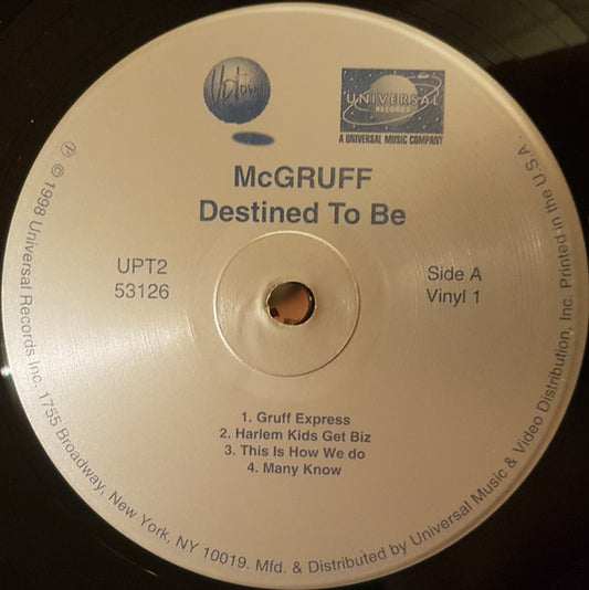 McGruff* : Destined To Be (2xLP, Album)