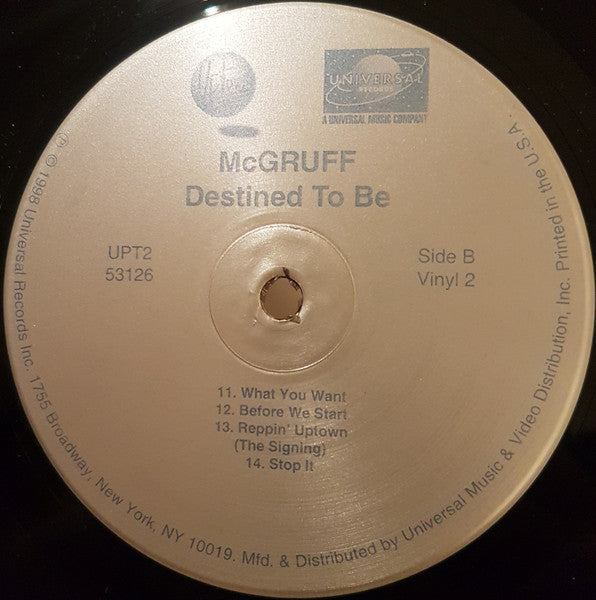 McGruff* : Destined To Be (2xLP, Album)
