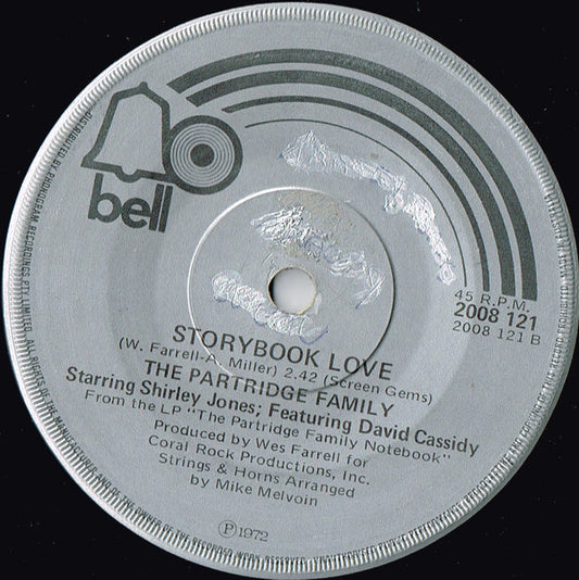 The Partridge Family Starring: David Cassidy : Looking Thru The Eyes Of Love (7", Single)