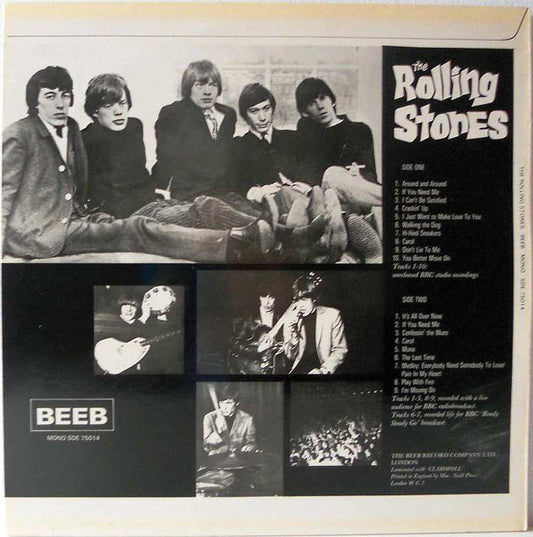 The Rolling Stones : Crackin' Up (LP, Album, Mono, Unofficial)