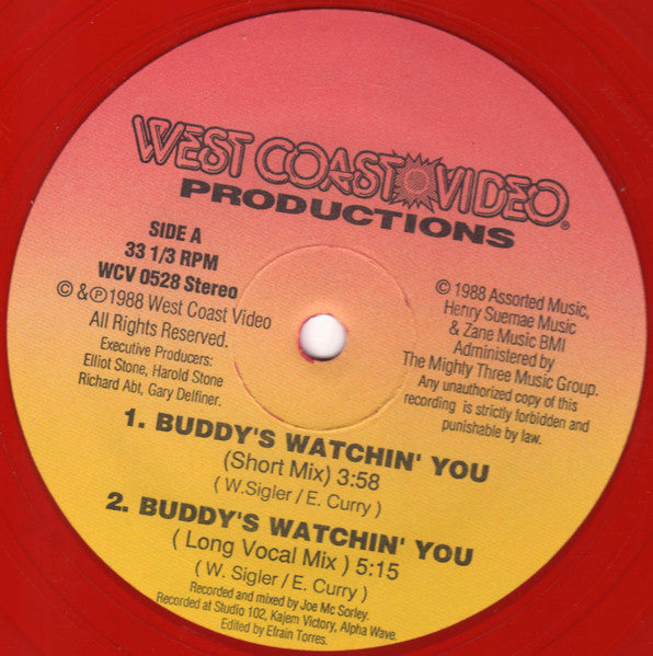 Philadelphia Eagles : Buddy's Watchin' You (12", Red)