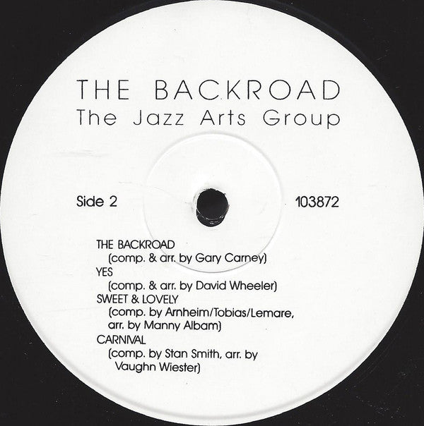 The Jazz Arts Group*, Ray Eubanks : The Backroad (LP, Album)