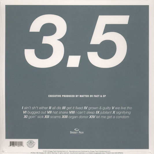 The Doppelgangaz : Beats For Brothels Volume 3.5 (LP, Album)