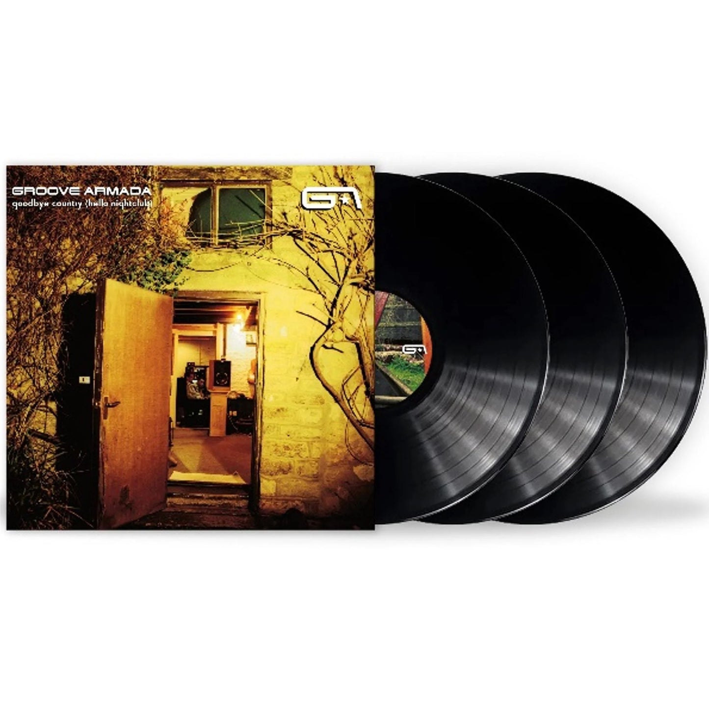 Groove Armada - Goodbye Country (Hello Nightclub) (3x12", Album, RE, RP) (Mint (M))