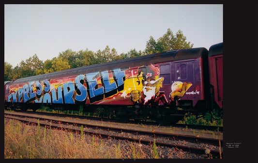 Action Painting: Bringing Art To The Trains (Softcover)