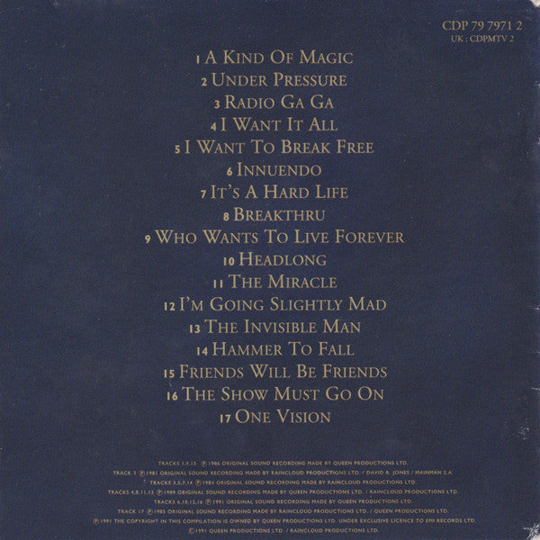 Queen : Greatest Hits II (CD, Comp)
