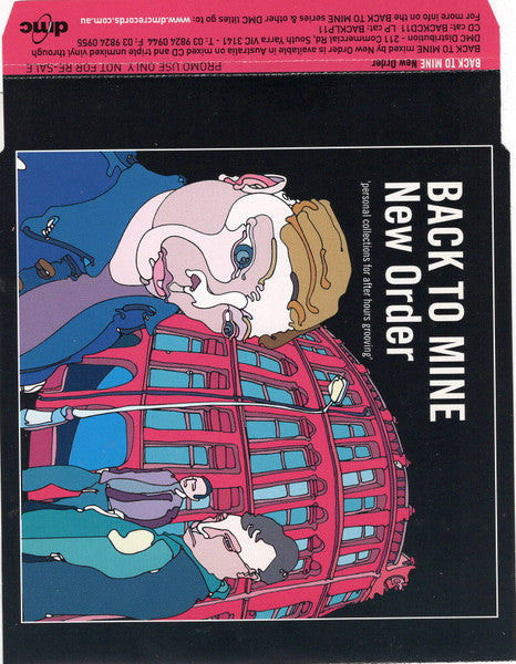New Order : Back To Mine (CD, Comp, Mixed, Promo)