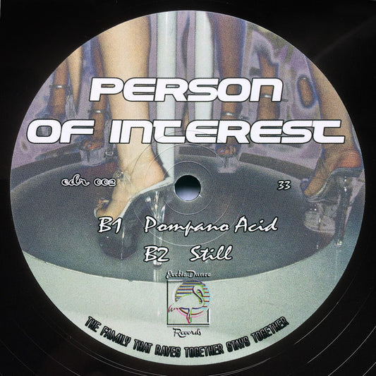 J. Albert / Person Of Interest : EDR002 (12")