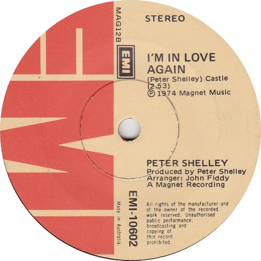 Peter Shelley : Gee Baby (7", Single)