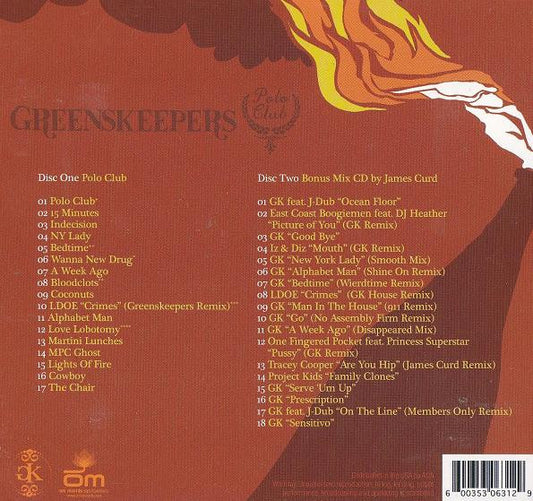 Greenskeepers* : Polo Club (CD, Album + CD, Mixed)