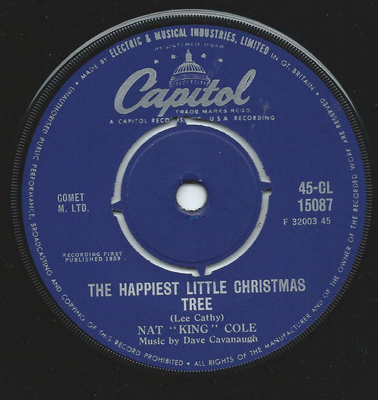 Nat King Cole : Buon Natale (7", Single)