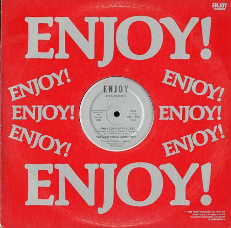 The Masterdon Committee : Funkbox Party (Live) (12")