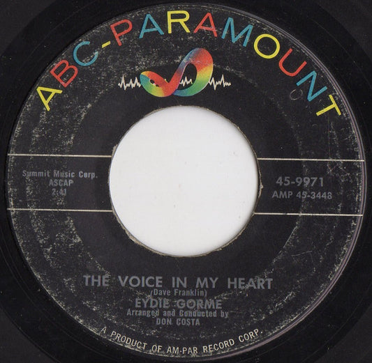Eydie Gorme* : Separate Tables / The Voice In My Heart (7")