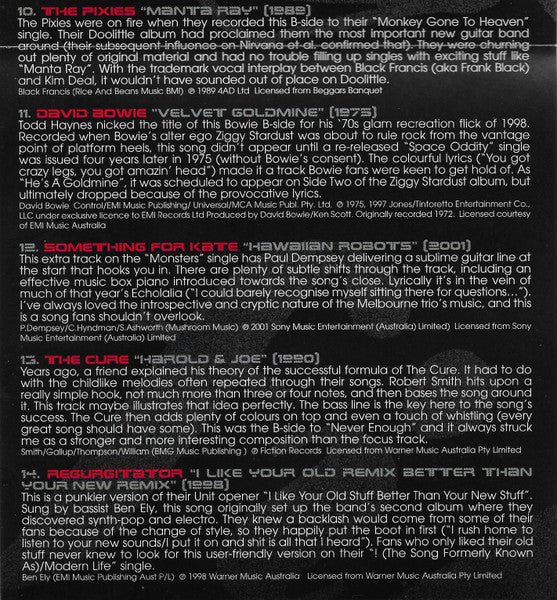 Various : The Best B Sides Of All Time (CD, Comp)