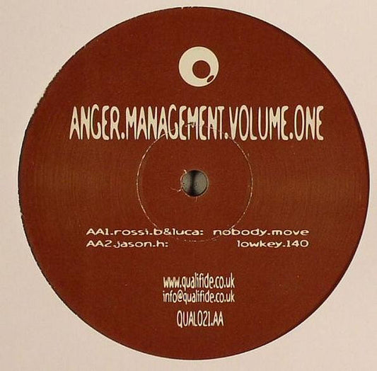 Various : Anger Management Volume One (12", EP)