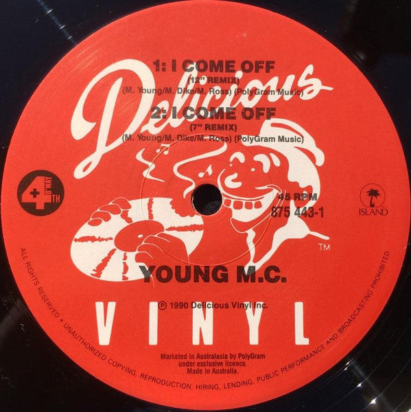 Young MC : I Come Off (12")
