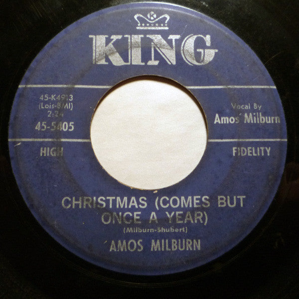 Charles Brown / Amos Milburn : Please Come Home For Christmas / Christmas (Comes But Once A Year) (7", Single)