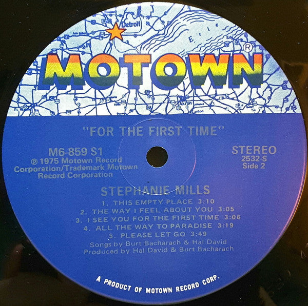 Stephanie Mills : For The First Time (LP, Album, Hol)