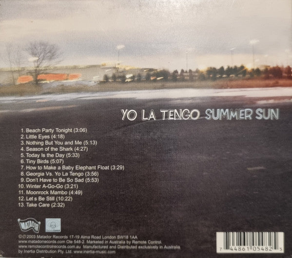Yo La Tengo : Summer Sun (CD, Album)