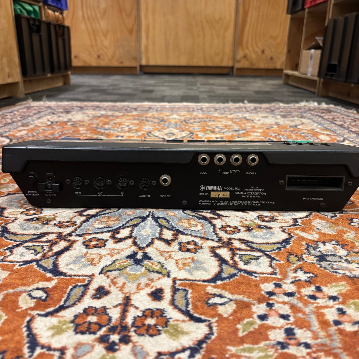 Yamaha RX7 Digital Rhythm Programmer