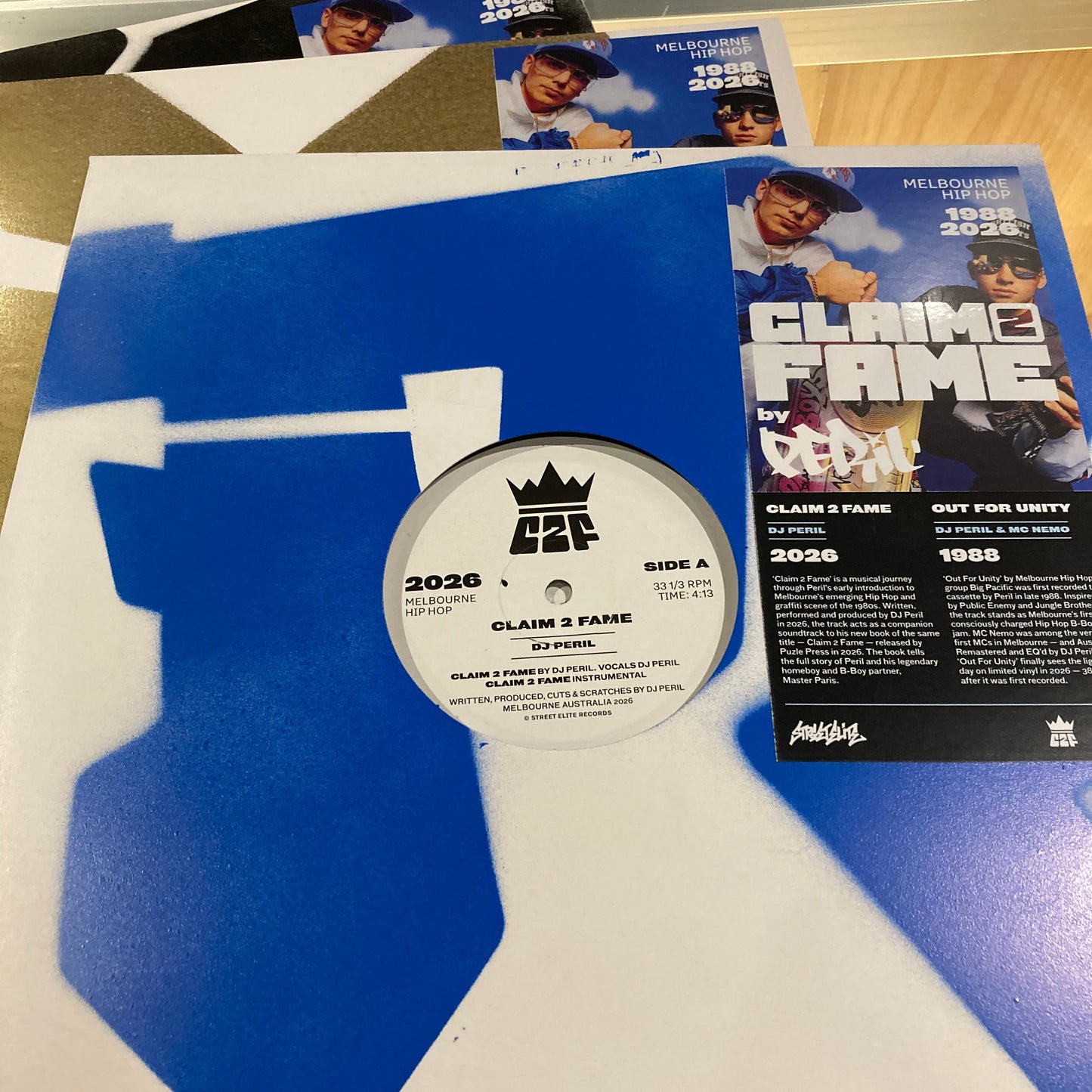 DJ PERIL - Claim 2 Fame (12")