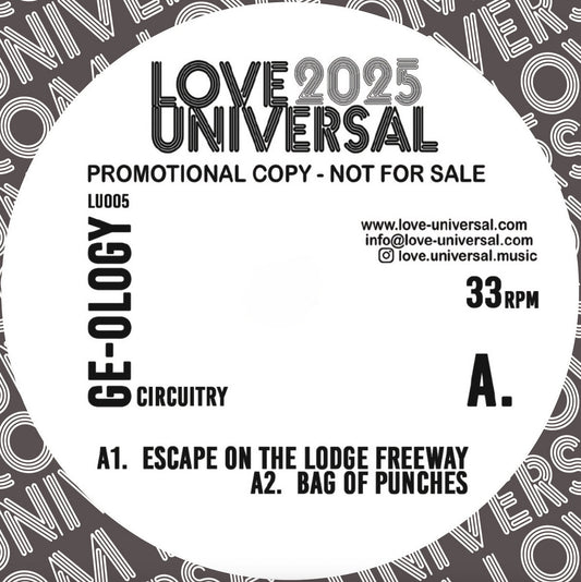 GE-OLOGY - Circuitry LP (Promo) (2x12") (Very Good Plus (VG+))