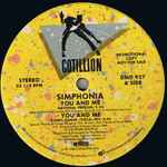 Simphonia - You And Me (12", Single, Promo) (Very Good Plus (VG+))
