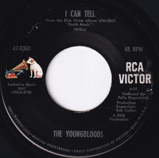 The Youngbloods - Fool Me / I Can Tell (7", 45 RPM) (Very Good (VG))