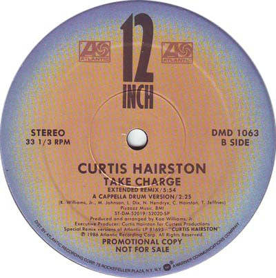 Curtis Hairston - Let's Make Love Tonight (12", 33 ⅓ RPM, Single, Promo) (Very Good Plus (VG+))