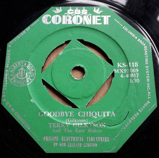 Terry Gilkyson And The Easy Riders - Marianne / Goodbye Chiquita (7", 45 RPM, Single) (Good Plus (G+))